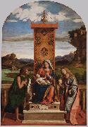 CIMA da Conegliano The Madonna and Child with Sts John the Baptist and Mary Magdalen USA oil painting artist